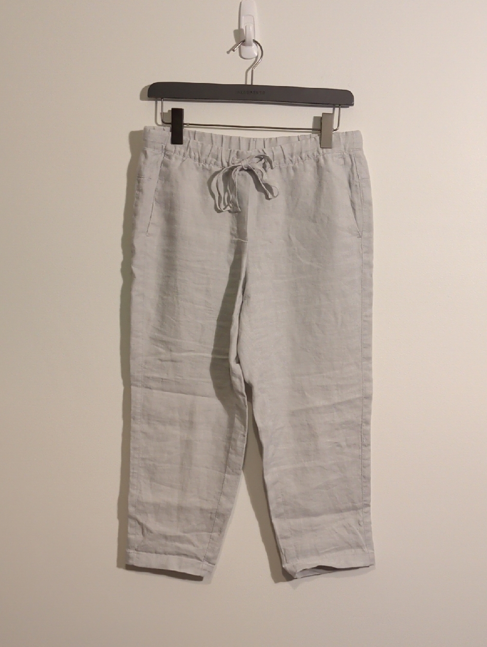 J JILL LINEN capri pants - size small